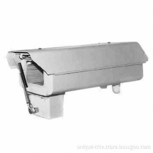 All-weather Outdoor CCTV Camera Housing with Fan, Heater, Wiper Available for Customer's Need